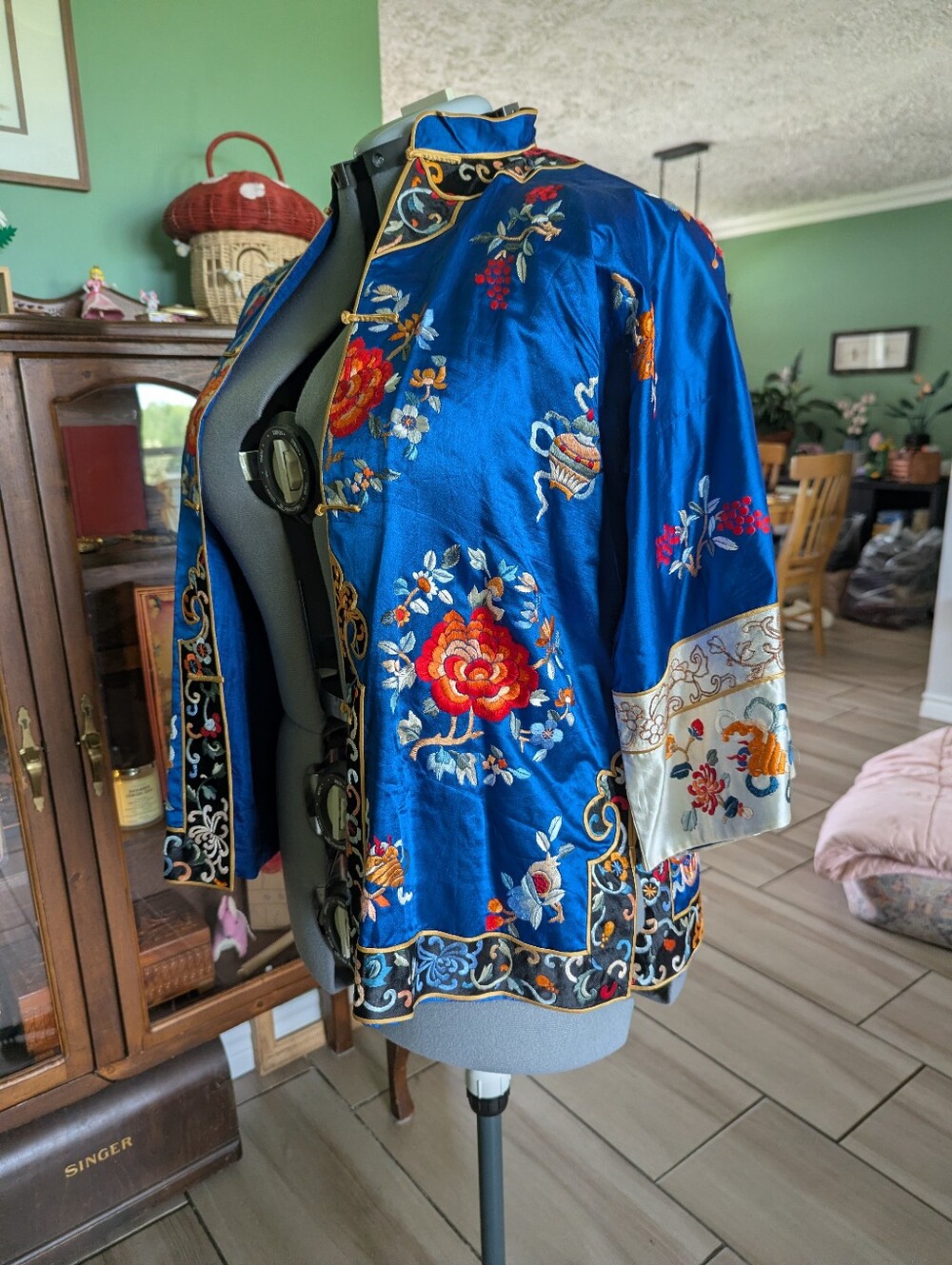 Silk Short Kimono